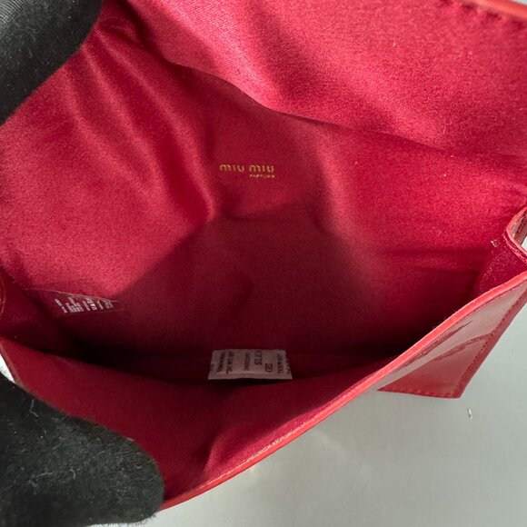 New Miu Miu Red Clutch - Picture 13 of 15